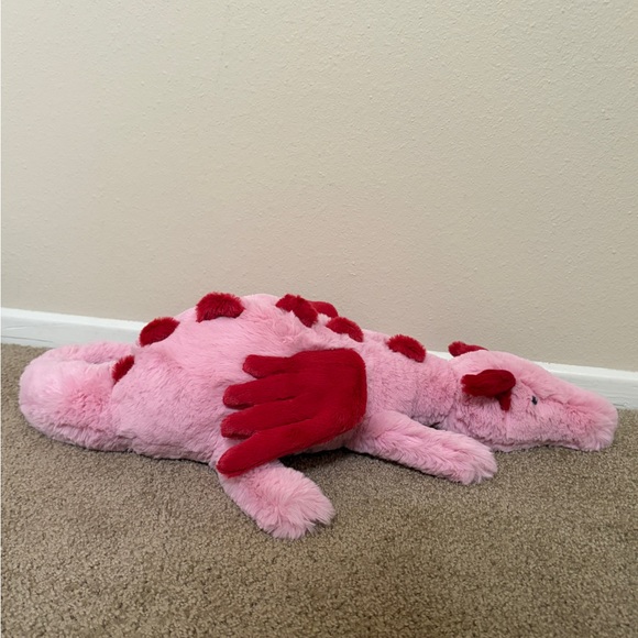 Authentic, NWT Jellycat Heart Dragon - Picture 2 of 6